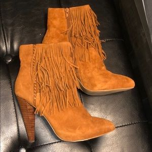 fringe bootie!